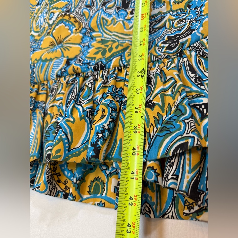 Vintage 1960’s Key West hand print fabrics skirt Lilly Pulitzer / Suzie Zuzek - Picture 6 of 11